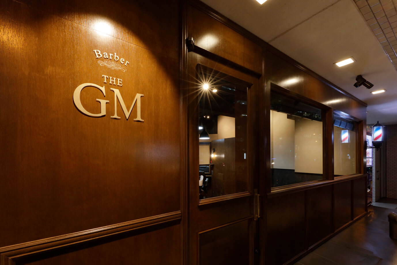 Barber the GM　入口イメージ