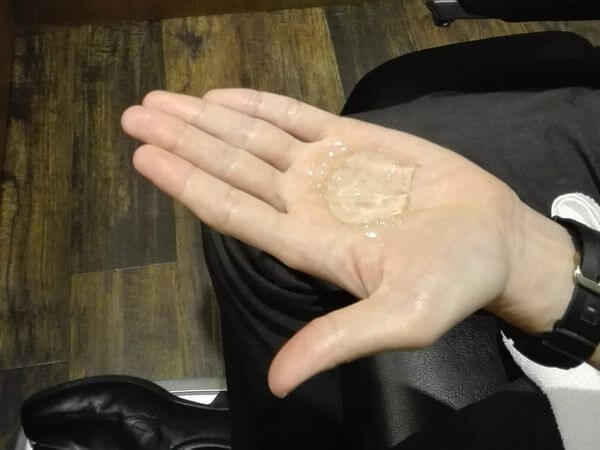 ジェルの量イメージ