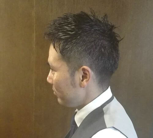 サイドから見たセット後