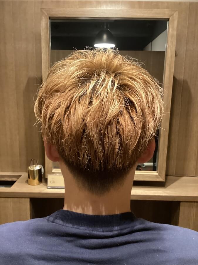 レイヤーマッシュ×ツーブロック