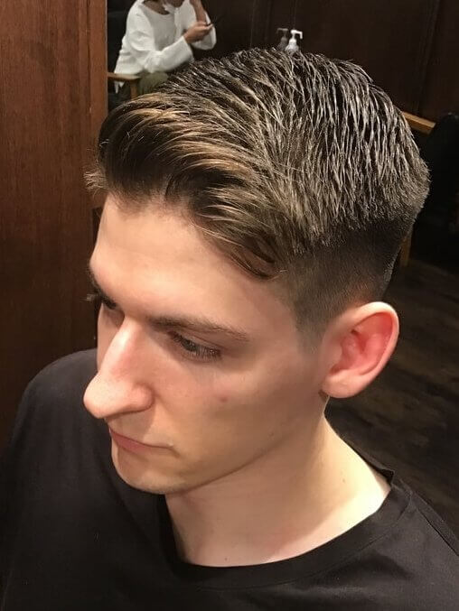 刈り上げ×パートスタイル1