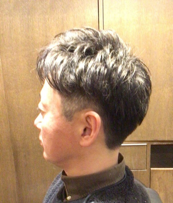 ツーブロック×グラデーション2