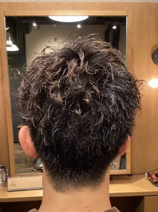 スパイキーショート×アップバング3