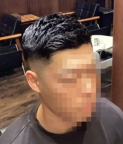 フェード×アップバング1