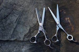 ハサミ　美容室　理容室