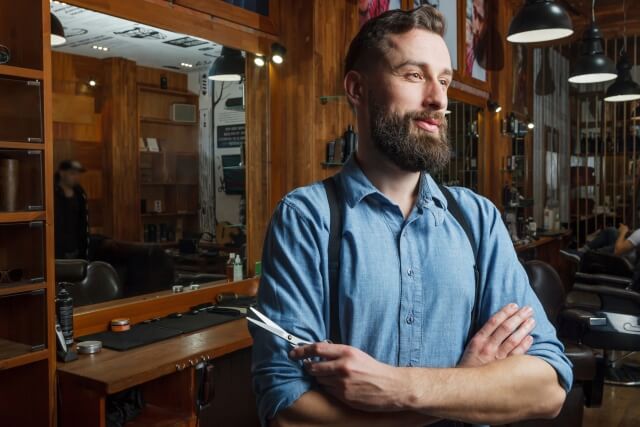 自信のある理容師