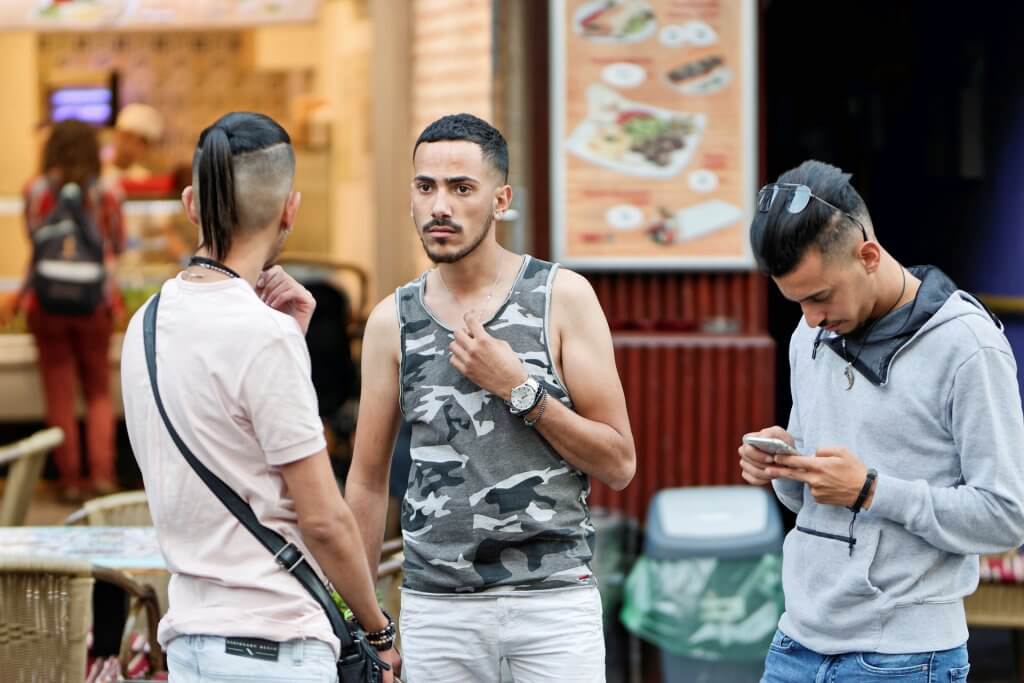 フェードスタイルのカッコいいメンズ